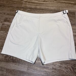 G/Fore Shorts Men's 36 Khaki Sport Golf Performance Polyester 7”